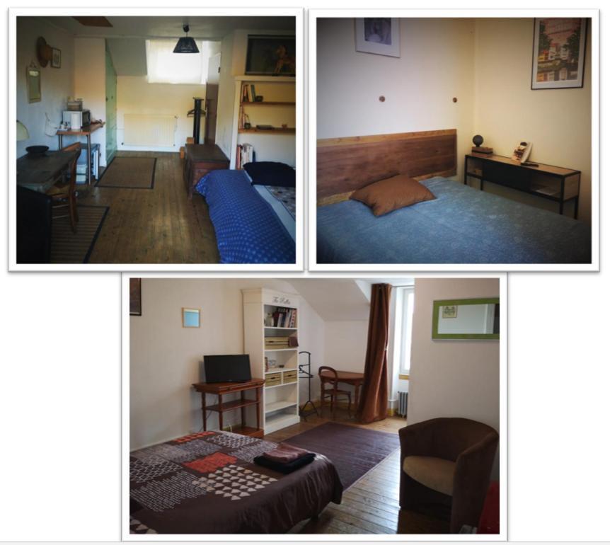 Chambres Avec Salle De Bains Et Cuisine En Centre Ville Argenton Sur Creuse Exterior foto