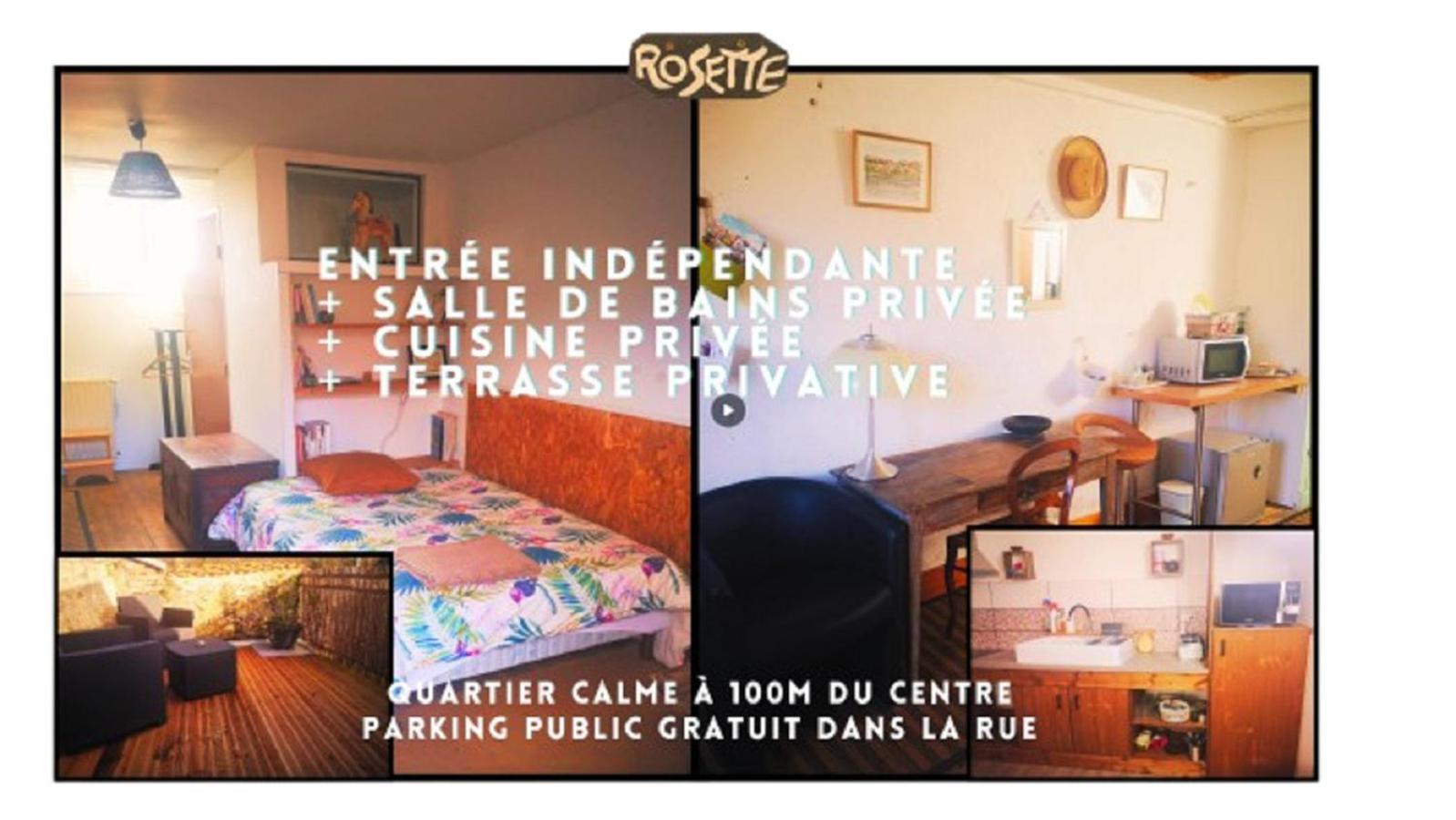 Chambres Avec Salle De Bains Et Cuisine En Centre Ville Argenton Sur Creuse Exterior foto